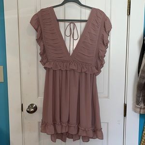 Open back dress NWT
